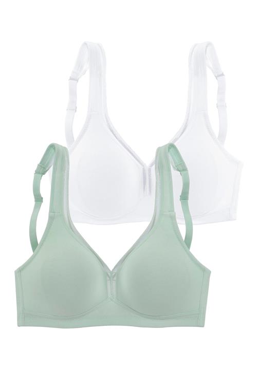 PETITE FLEUR BH  mint / hvid