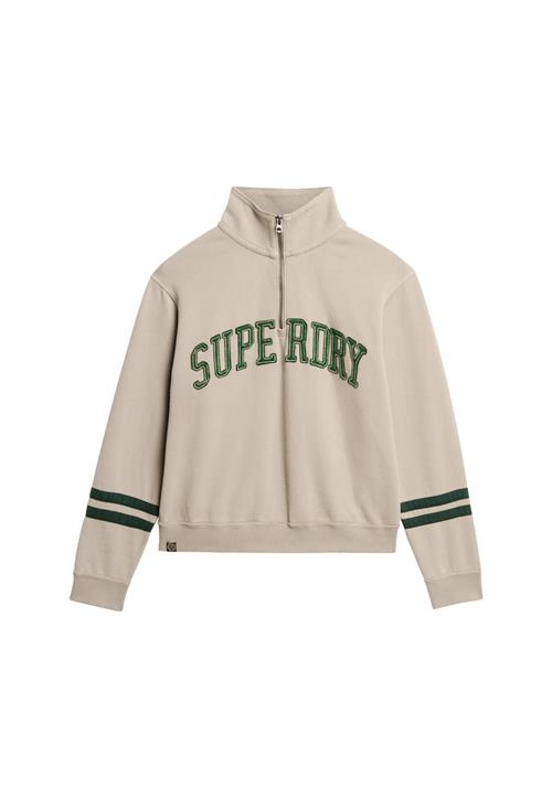 Superdry Sweatshirt 'Athletic Essentials'  greige / grøn
