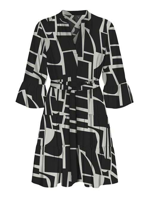 VERO MODA Kjole  sort / hvid