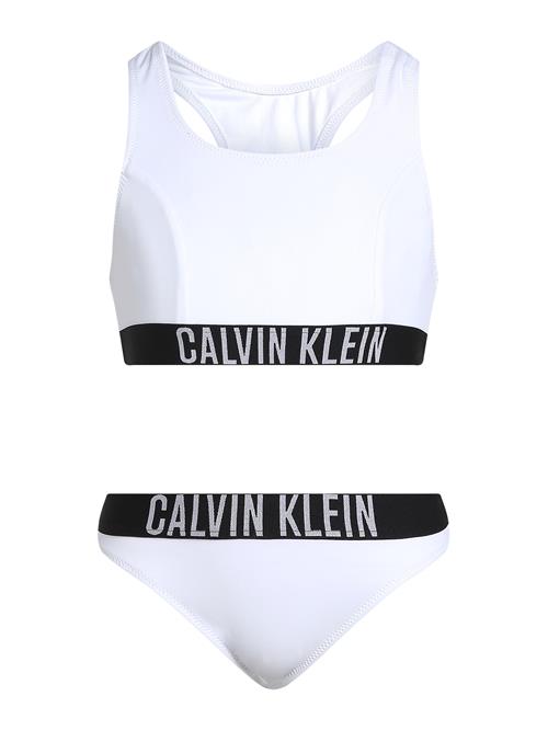 Se Calvin Klein Swimwear Bikini  grå / sort / hvid ved About You