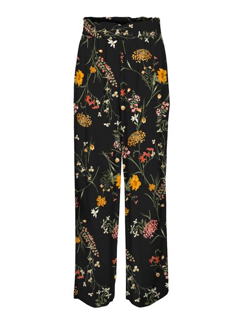 VERO MODA Bukser 'VMEASY JOY'  safran / grøn / pastelrød / sort