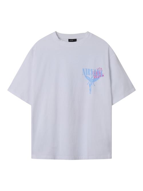 LMTD Shirts 'NMNirvana'  lyseblå / lyserød / hvid