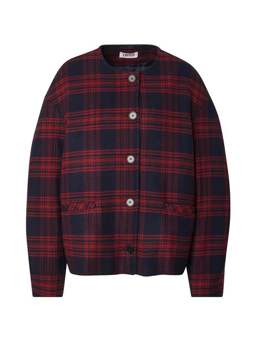 EDITED Overgangsjakke 'Aino'  navy / rød