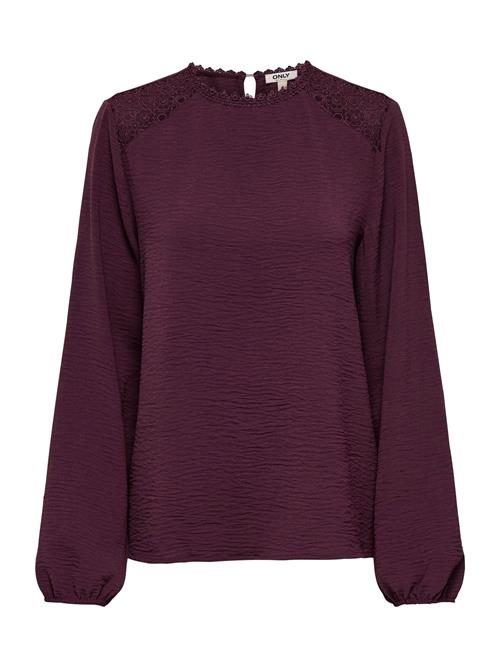 Se ONLY Bluse 'ONLKATCHA'  vinrød ved About You