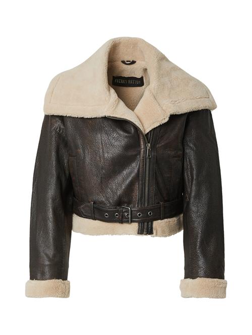 FREAKY NATION Vinterjakke 'Perfect Way'  beige / mørkebrun