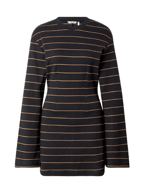 Monki Kjole  karamel / sort