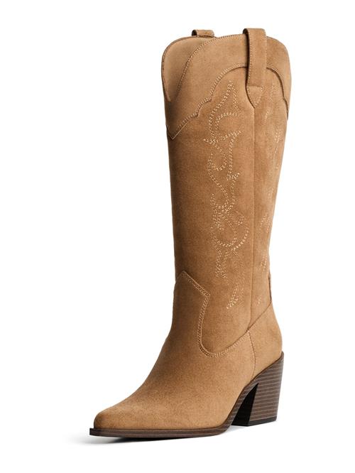 Bershka Comwboystøvler  sand