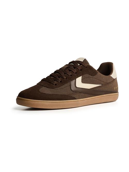 Bershka Sneaker low  ecru / choko / umbra