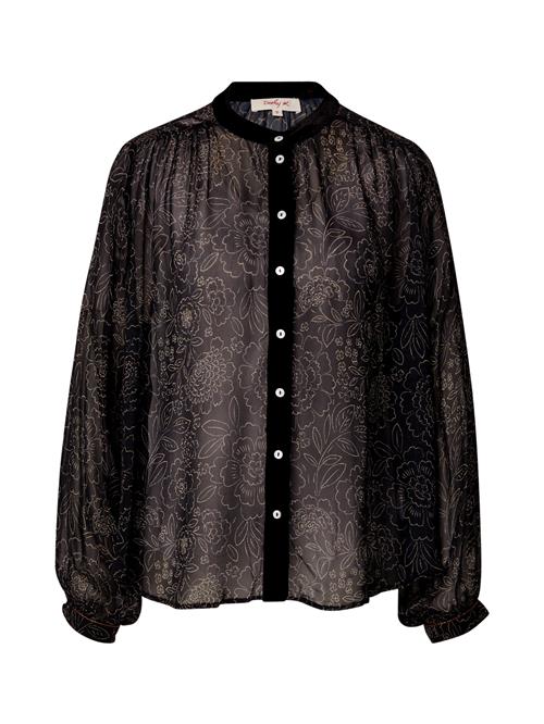 Derhy Bluse 'GENEVIEVE'  orange / sort / hvid