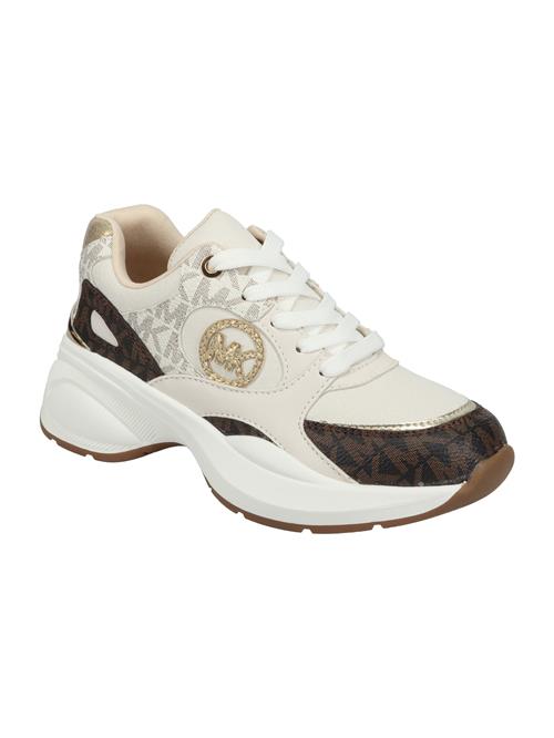Se Michael Kors Kids Sneakers 'ZUMA'  creme / brun / guld / sort ved About You