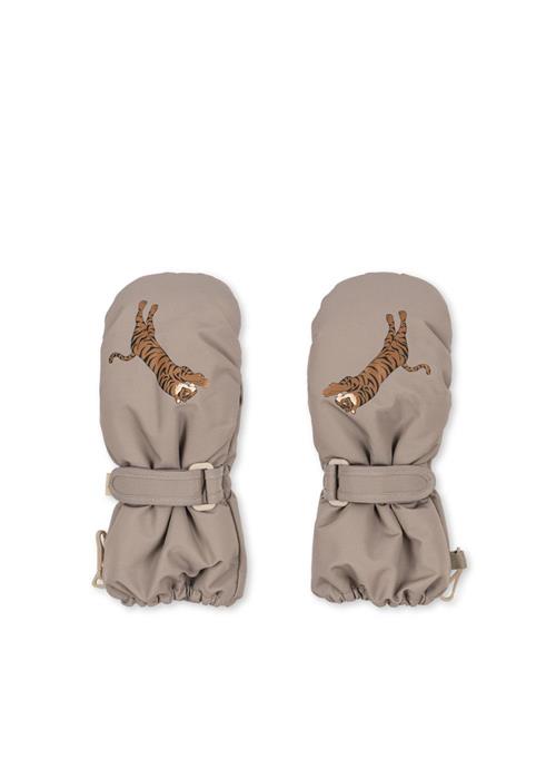 Konges Sløjd Nohr Snow Mittens Solid Laurel Oak Nohr Snow Mittens Solid Laurel Oak 2-4Y  Grøn  2-4 år  mand