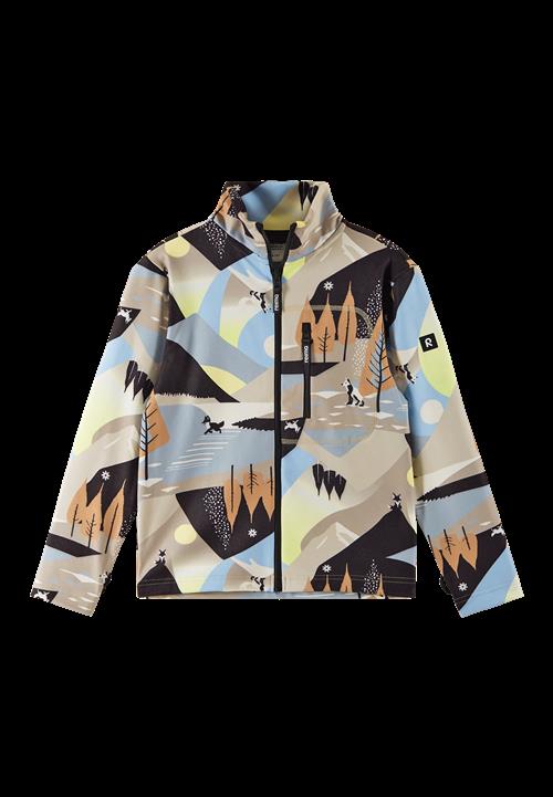 Reima Lisisti Blød Jersey-sweater Med Fuld Lynlås Earthy Beige  104cm    104 cm  unisex