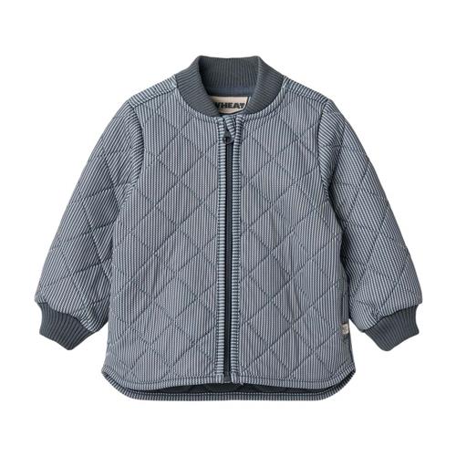 Wheat Loui Termojakke Ink Stripe 92 cm Thermo Blå  92 cm  unisex
