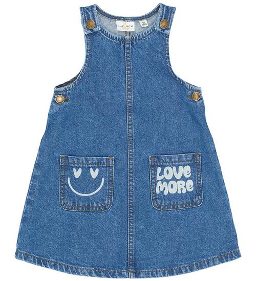 Se The New Kjole - TnstPida - Medium Blue Denim ved KidsWorld