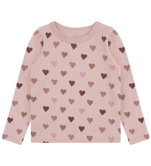 Hust and Claire Bluse - Uld/Bambus Viskose - Abba - Adobe Rose