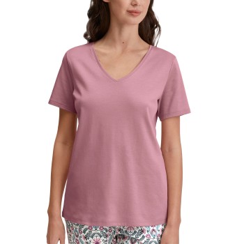 Calida Favourites Sleep Shirt Short-Sleeve Lyseviolet bomuld Medium Dame