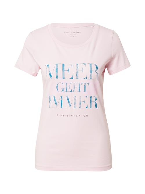 EINSTEIN & NEWTON Shirts 'Meer Geht Immer'  lyseblå / lyserød