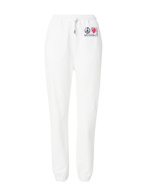 Se Moschino Jeans Bukser  lyseblå / rød / sort / hvid ved About You