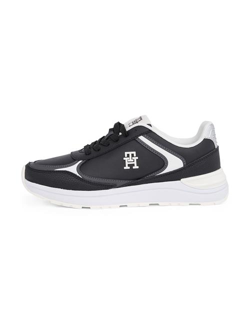 TOMMY HILFIGER Sneaker low  sort / hvid