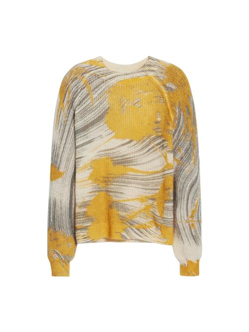 Desigual Pullover 'Arty'  okker / gul / grå / røggrå