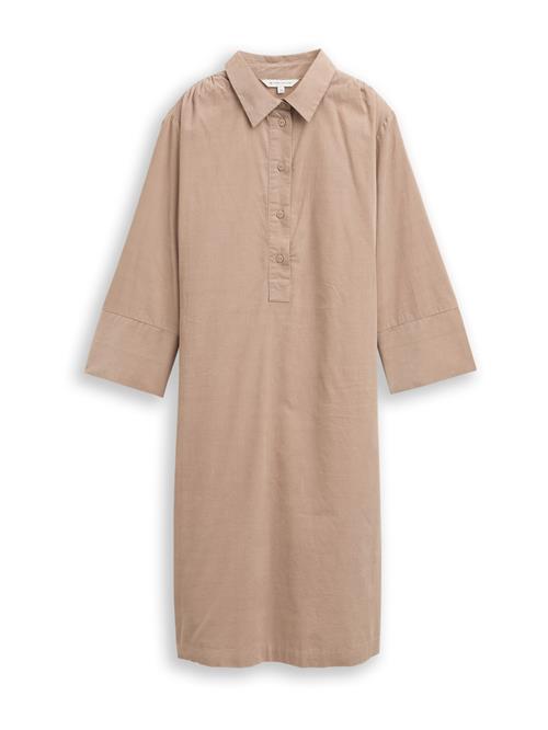 TOM TAILOR Blusekjole  taupe