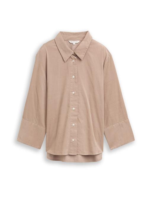 TOM TAILOR Bluse  brun