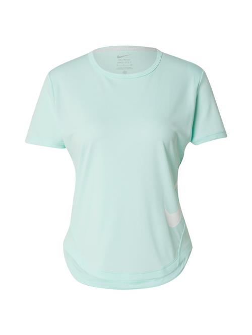 NIKE Funktionsbluse 'Tempo Swoosh'  mint / hvid