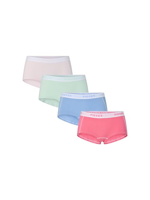 PIECES Panty  lyseblå / lysegrøn / pink / lyserød