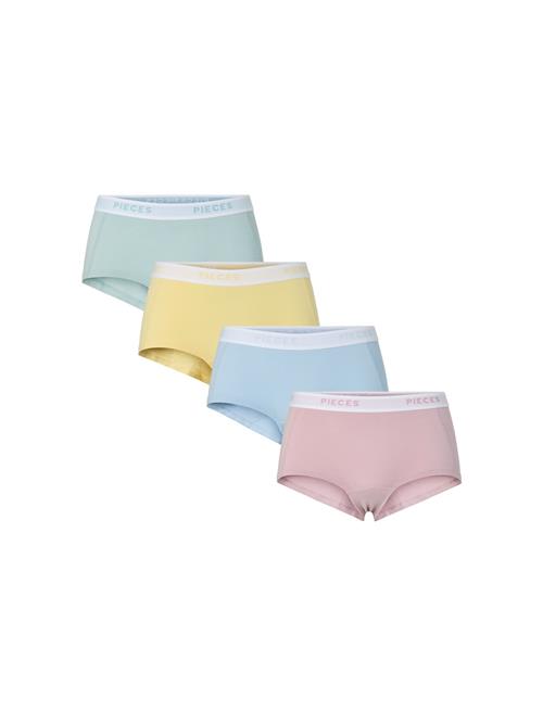 PIECES Panty  lyseblå / lysegul / pastelgrøn / lys pink