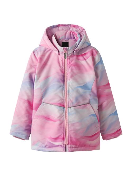NAME IT Overgangsjakke 'NKFMaxi'  lyseblå / lilla / lyserød / lys pink
