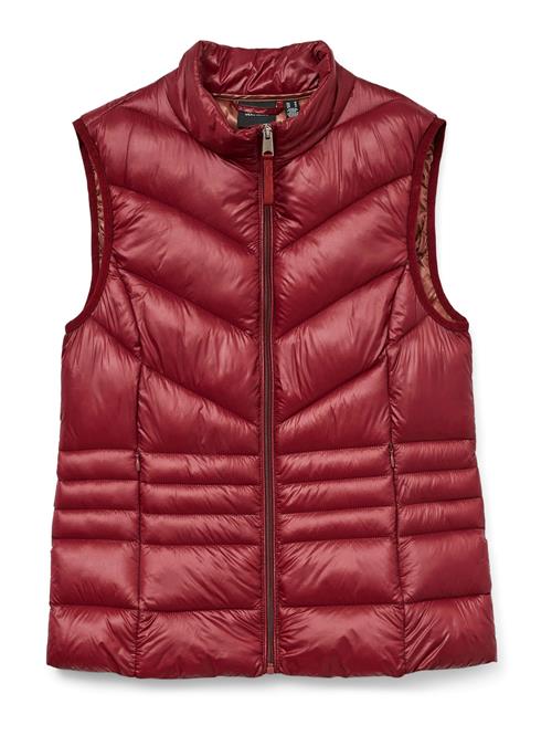 VERO MODA Vest 'VMSORAYASIV'  mørkerød