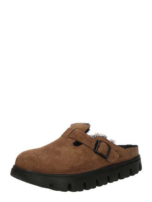 BIRKENSTOCK Pantoletter 'Boston'  brun