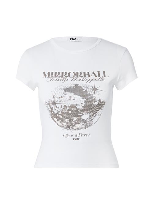 Tally Weijl Shirts  grå / hvid