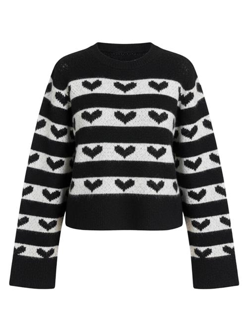 studioselect Pullover 'Larissa'  sort / hvid