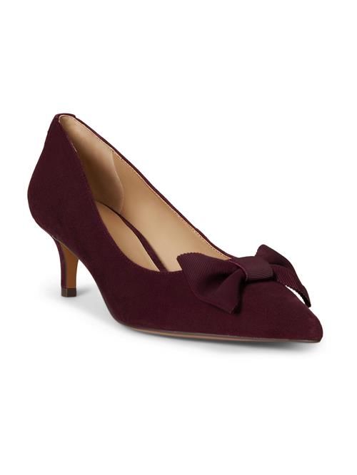 Se Lauren Ralph Lauren Pumps 'ADRIENNE'  mørkerød ved About You