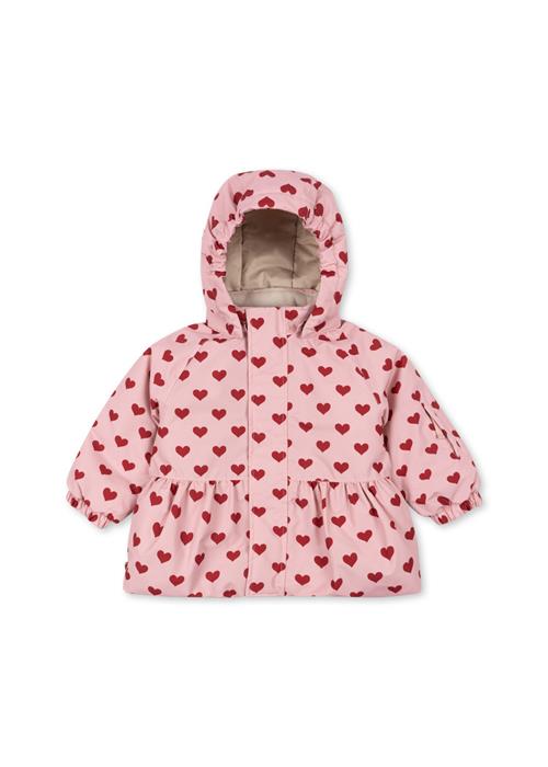 Konges Sløjd Mismou Frill Vinterjakke Amour Pink  Mismou Frill Jacket Amour Pink 4Y  Lyserød  4 år  kvinde