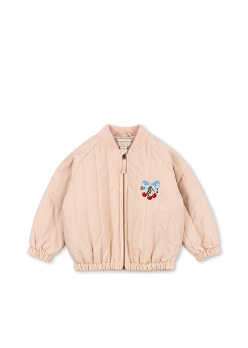Konges Sløjd Juno Bomber Jacket Cameo Rose Juno Bomber Jacket Cameo Rose 18M  Lyserød  18 måneder  kvinde
