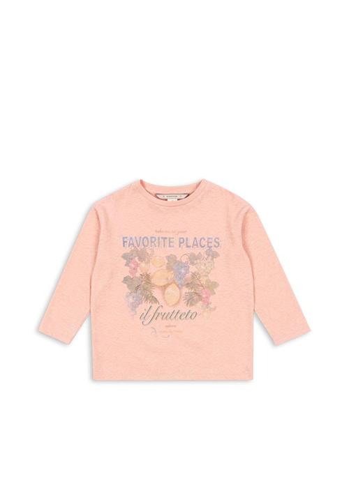 Konges Sløjd Era T-shirt Med Lange Ærmer Il Frutteto  Il Frutteto 18 months  Lyserød  18 måneder  kvinde