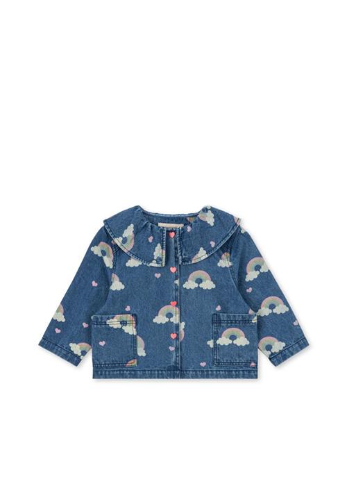 Konges Sløjd GOTS Magot Denim-skjorte Rainbow  Rainbow 3 Y  Blå  3 år  kvinde