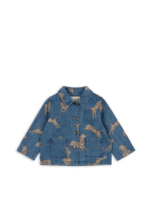 Konges Sløjd GOTS Magot Denim-jakke Tiger  Tiger 5-6 Y  Blå  5-6 år  mand