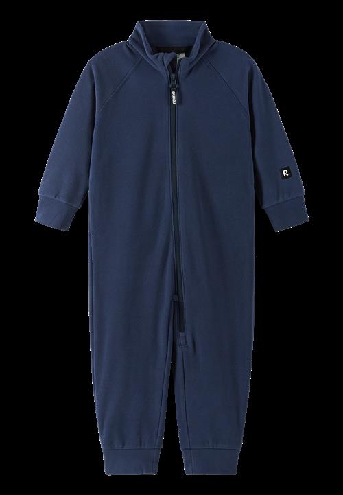 Reima ReimaTec Tarhaan Mellemlags-overtræksdragt I Fleece Beige Navy  Navy-92 cm  Marineblå  92 cm  unisex