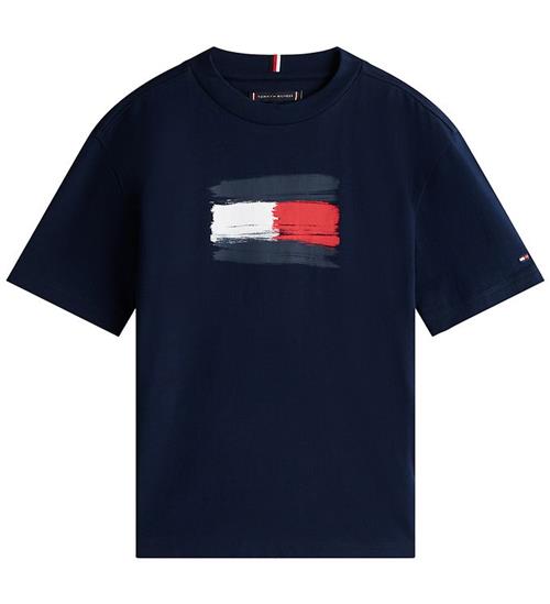 Tommy Hilfiger T-shirt - Flag Archive - Dark Night Navy