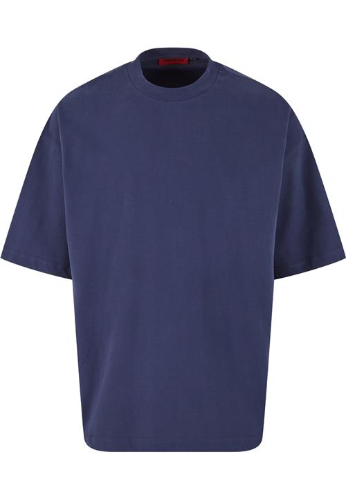 Se Prohibited Oversized bluse 'Savile Row'  marin / indigo / rød / hvid ved About You