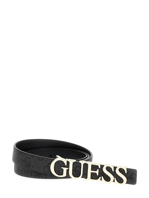 GUESS Bælte 'Zamira'  guld / antracit / sort
