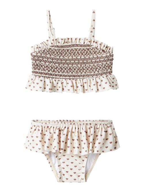 NAME IT Bikini  brun / hvid