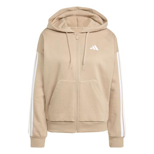 ADIDAS SPORTSWEAR Sportssweatjakke  beige / hvid