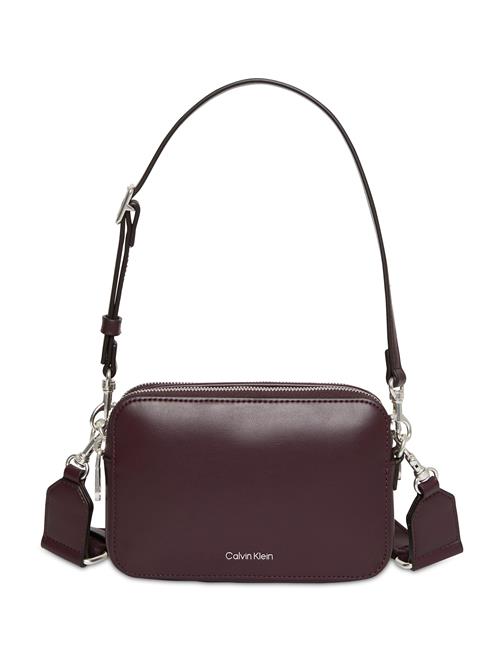 Calvin Klein Skuldertaske  vinrød