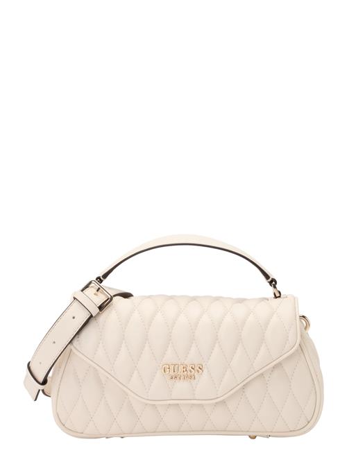 GUESS Håndtaske 'VALLA TOP HANDLE FLAP'  creme