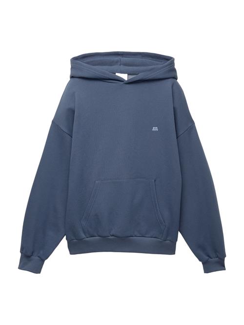 Pull&Bear Sweatshirt  lyseblå / mørkeblå / hvid