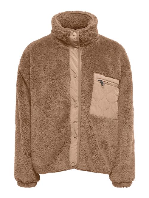 ONLY Overgangsjakke 'ONLCONTACT'  brokade / cappuccino